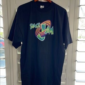 Space Jam Black T-Shirt vintage
